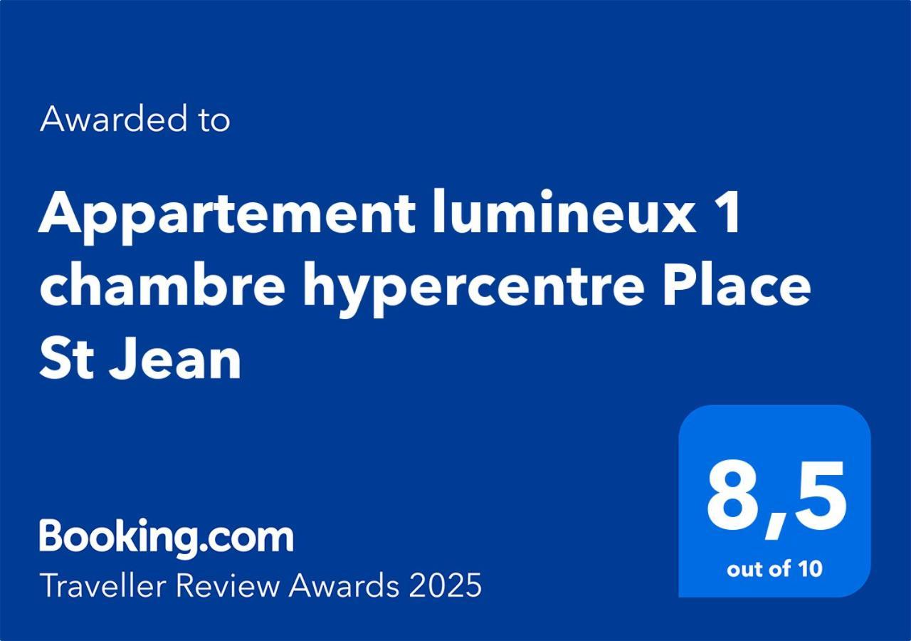 Appartement Lumineux 1 Chambre Hypercentre Place St Jean Valence  Kültér fotó